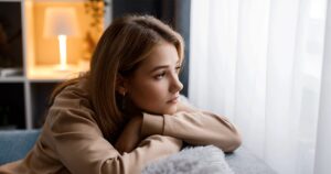 Someone thinking about the abortion pill
